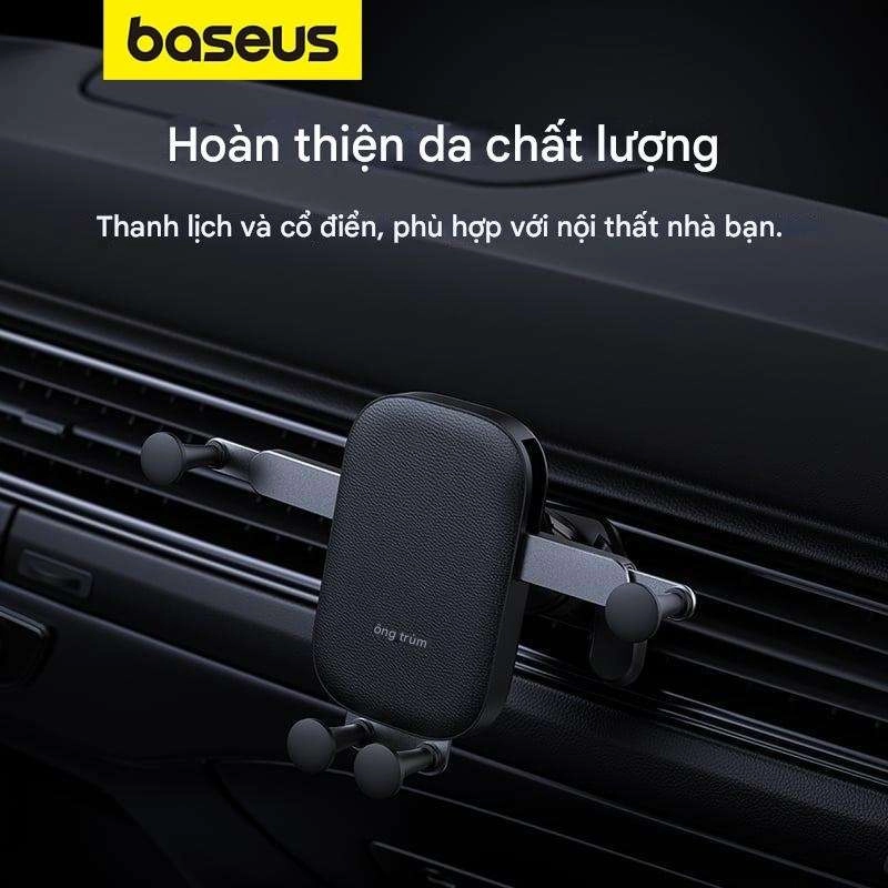 Giá đỡ điện thoại màn hình gập trên ô tô gắn cửa thông gió hiệu Baseus UltraControl Mega Series